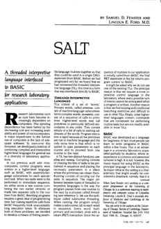 Article SALT