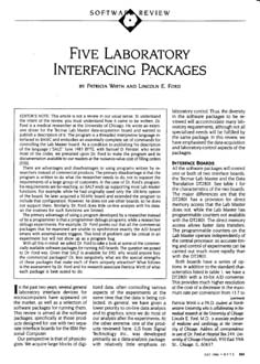 Article Five Laboratory Interfacing Packages