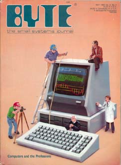 Byte Magazine Vol 9 No. 5 May 1984 Cover