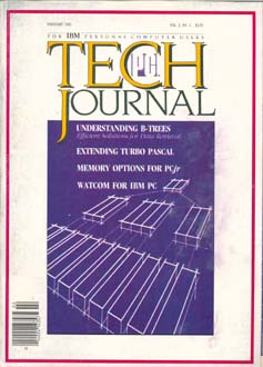 PC Tech Journal Vol 5 No. 2 February 1987 Cover