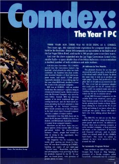 Article COMDEX: The Year 1 PC