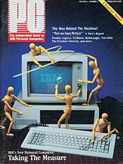 PC Mag Vol 1 No. 1 February-March 1982 Cover